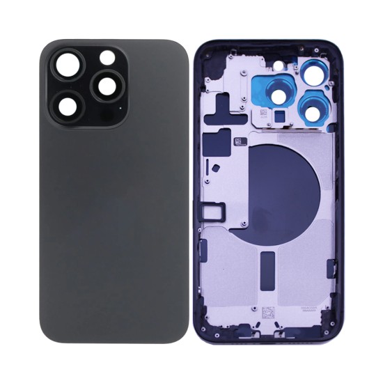 Back Cover+Frame Apple iPhone 15 Pro Max Black Titanium